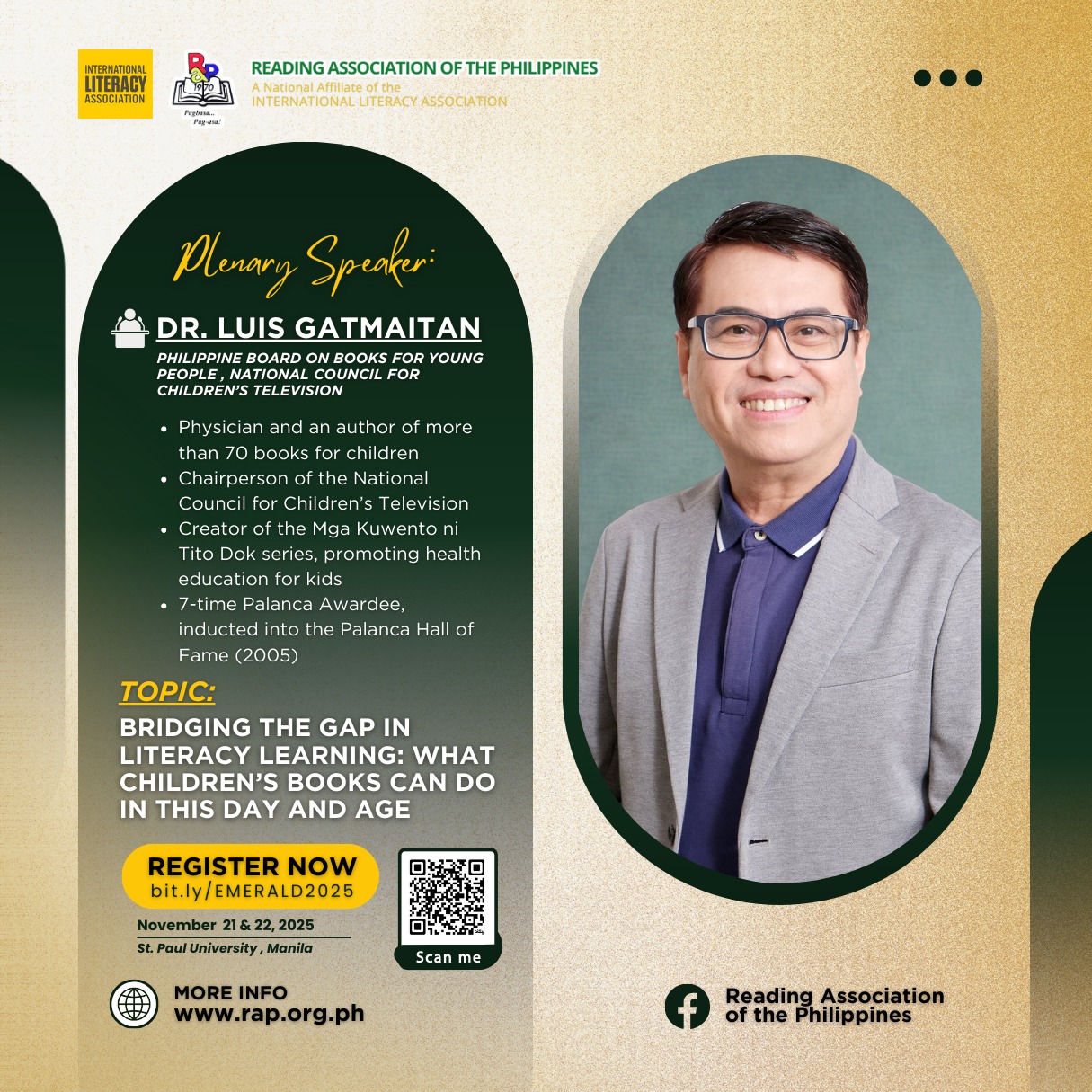 Meet our third speaker for the RAP Emerald Conference 2025