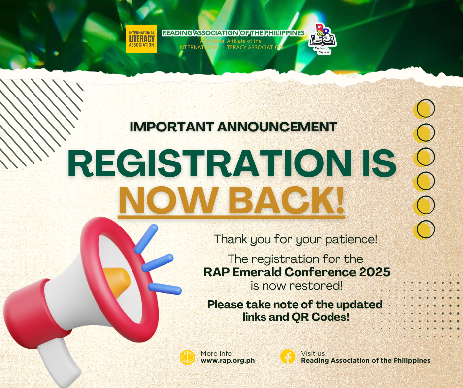 Registration for the RAP Emerald Conference in Now Back!